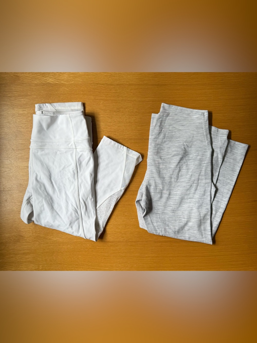 Lot of two Lululemon size 8 leggings